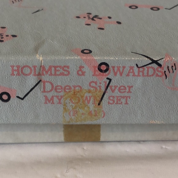 Child’s plate & flatware circa 1950; My own plate by international silve… - Picture 8 of 9